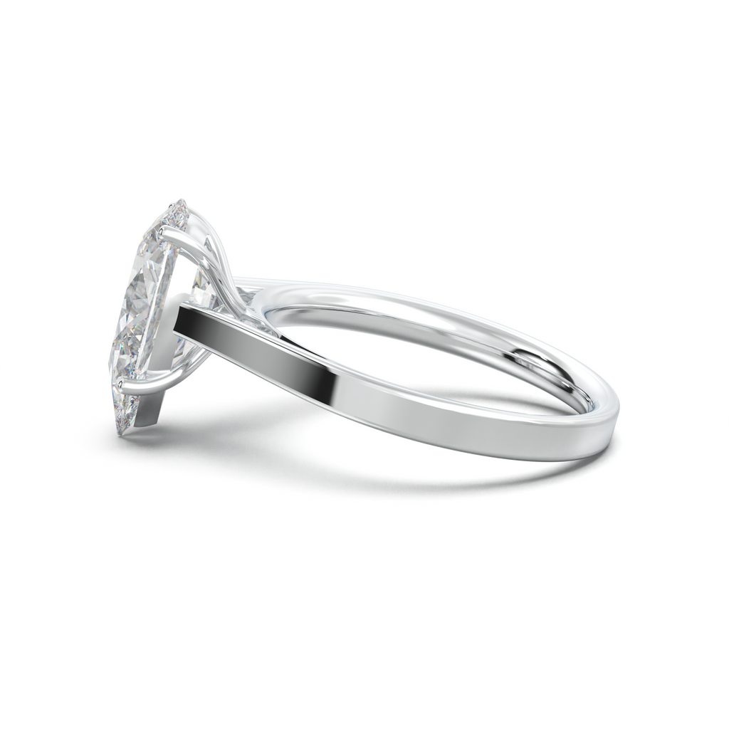 Pear Solitaire Engagement Ring