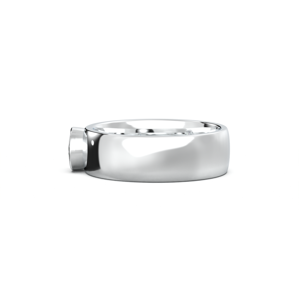 Round Bezel Men's Band