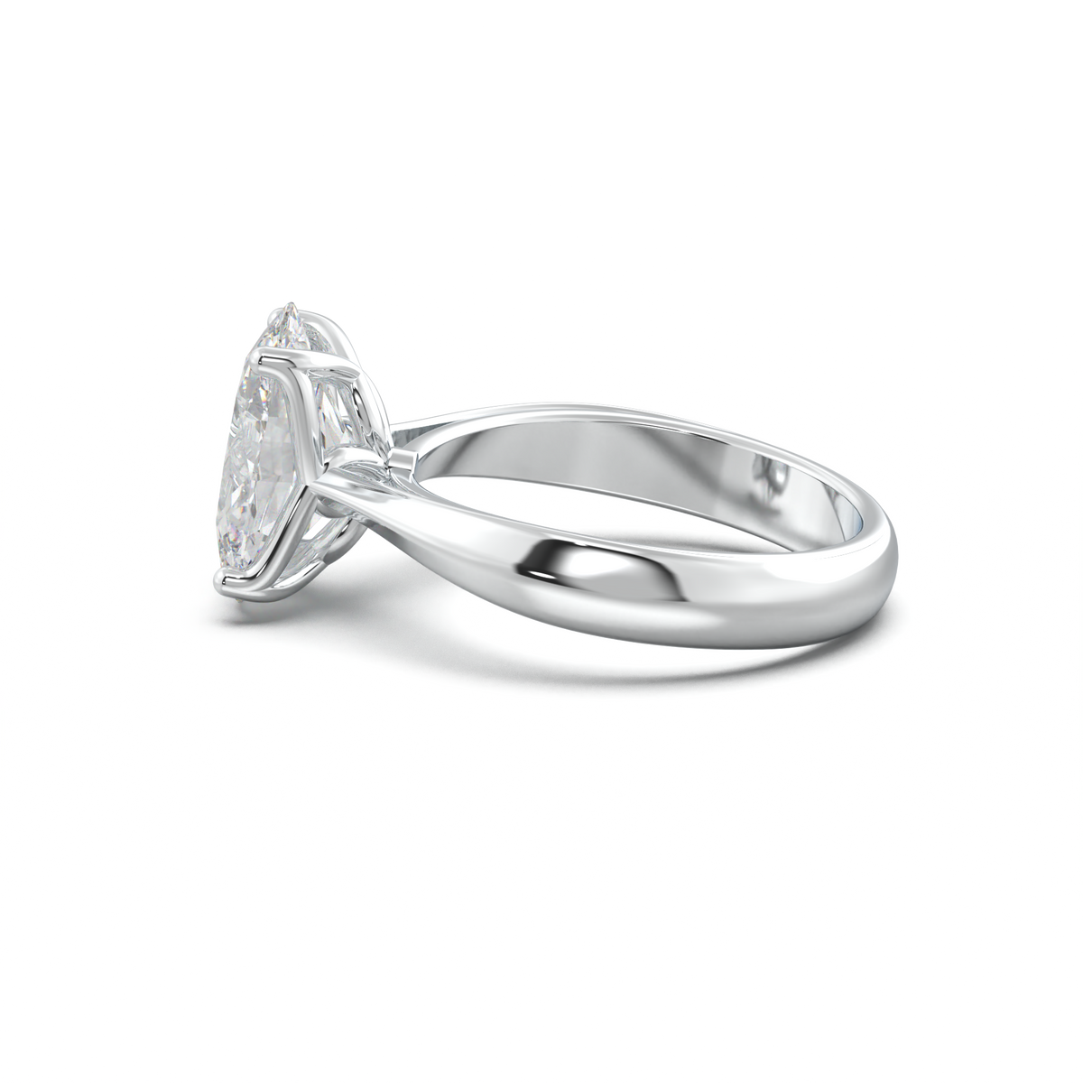 Oval Solitaire Engagement Ring