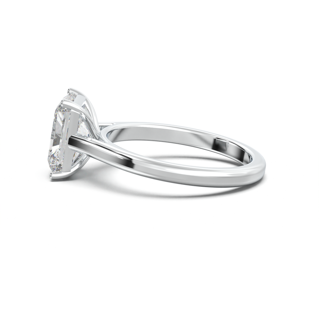 Radiant Solitaire Engagement Ring