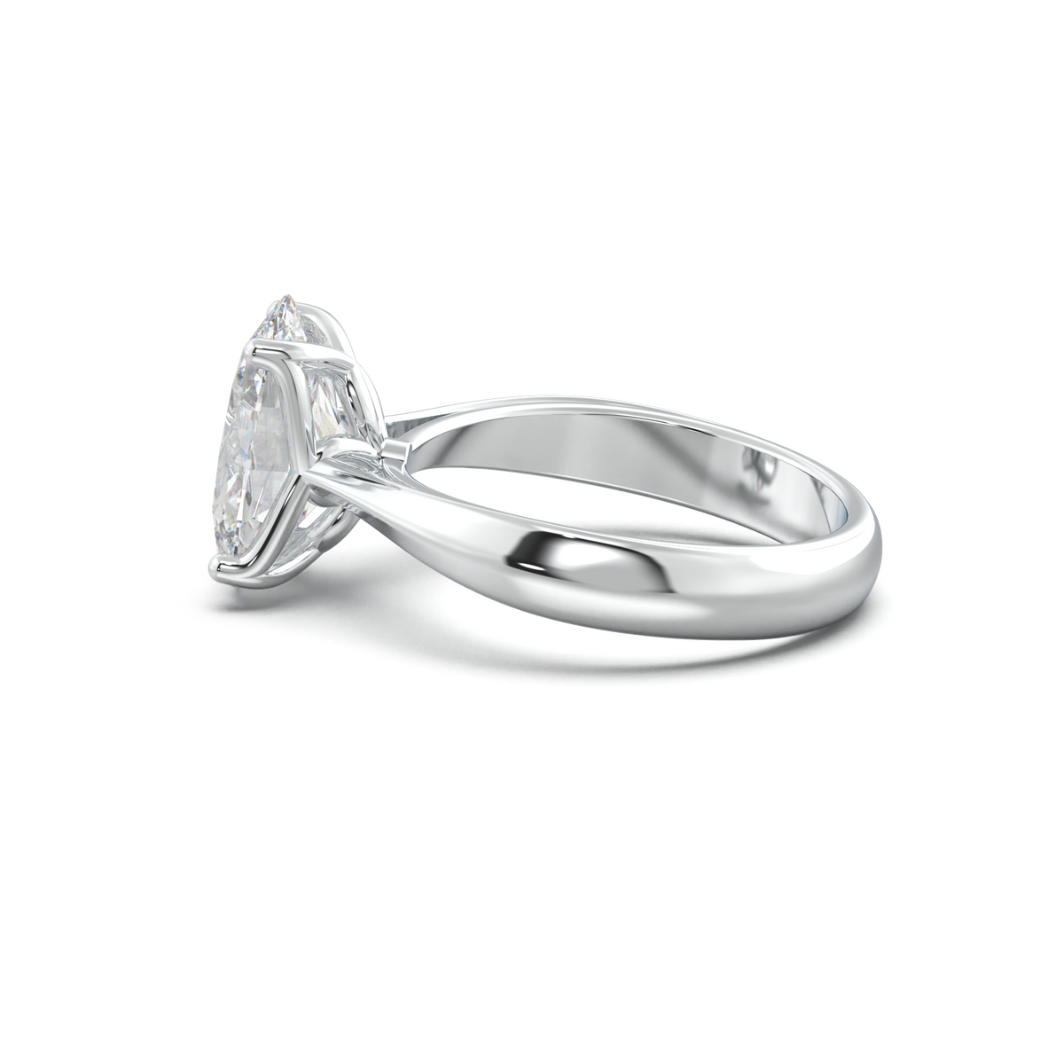 Oval Solitaire Engagement Ring