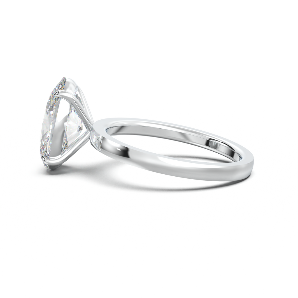 Oval Solitaire Engagement Ring
