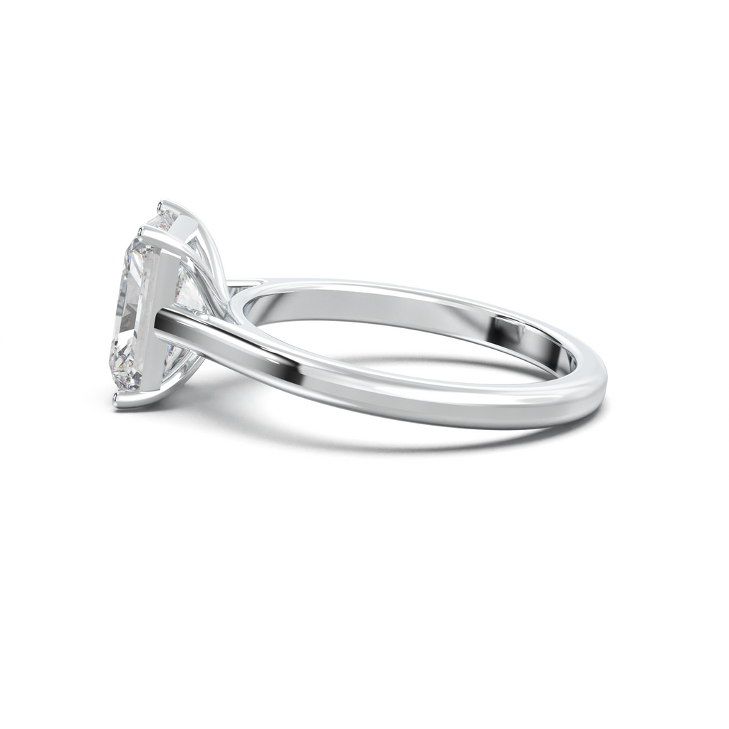 Radiant Solitaire Engagement Ring