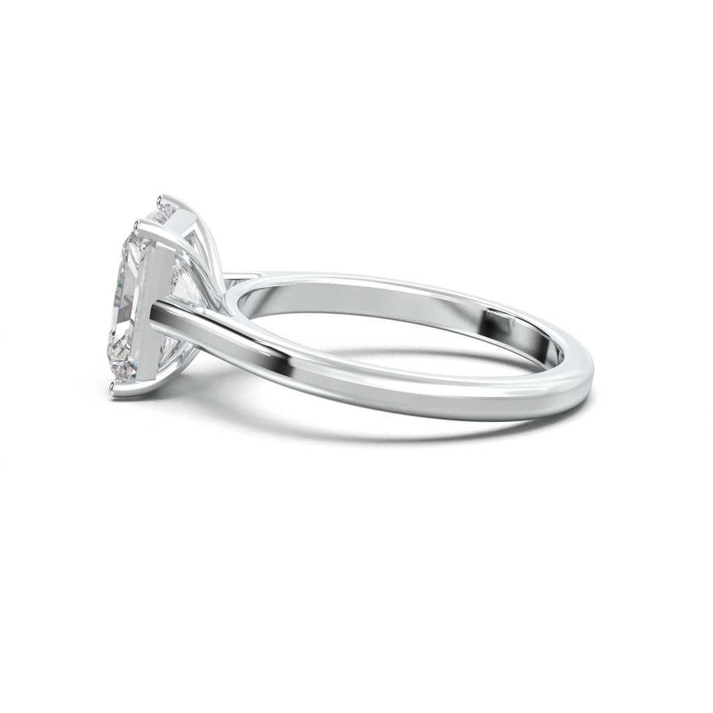 Radiant Solitaire Engagement Ring