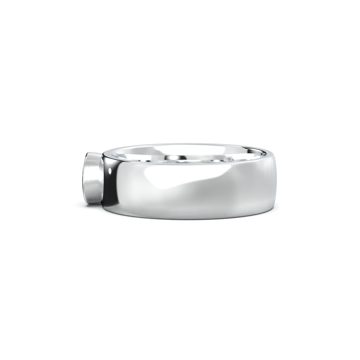 Round Bezel Men's Band