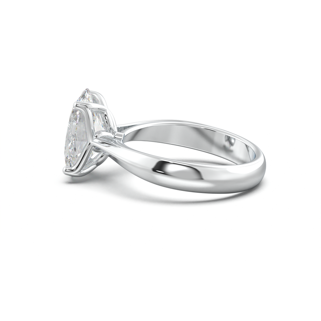 Oval Solitaire Engagement Ring