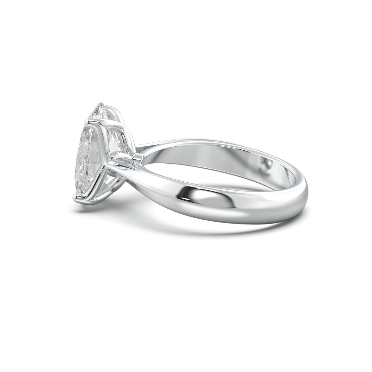 Oval Solitaire Engagement Ring