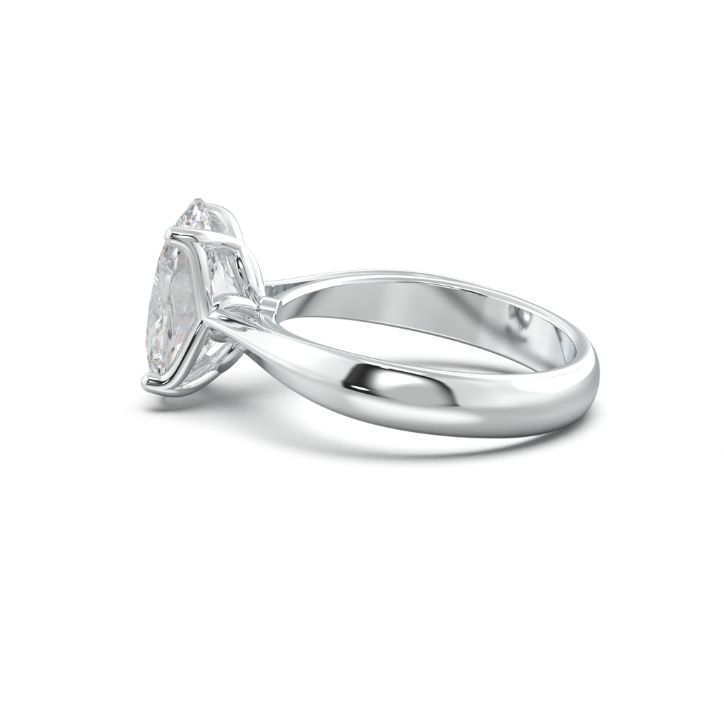 Oval Solitaire Engagement Ring