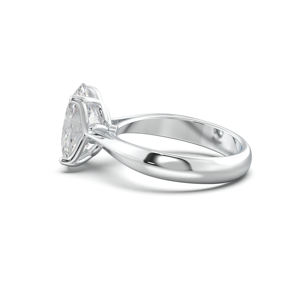 Oval Solitaire Engagement Ring