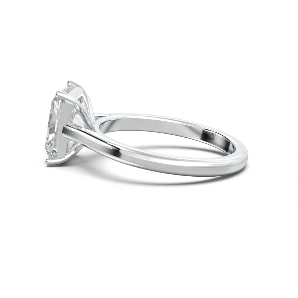 Radiant Solitaire Engagement Ring