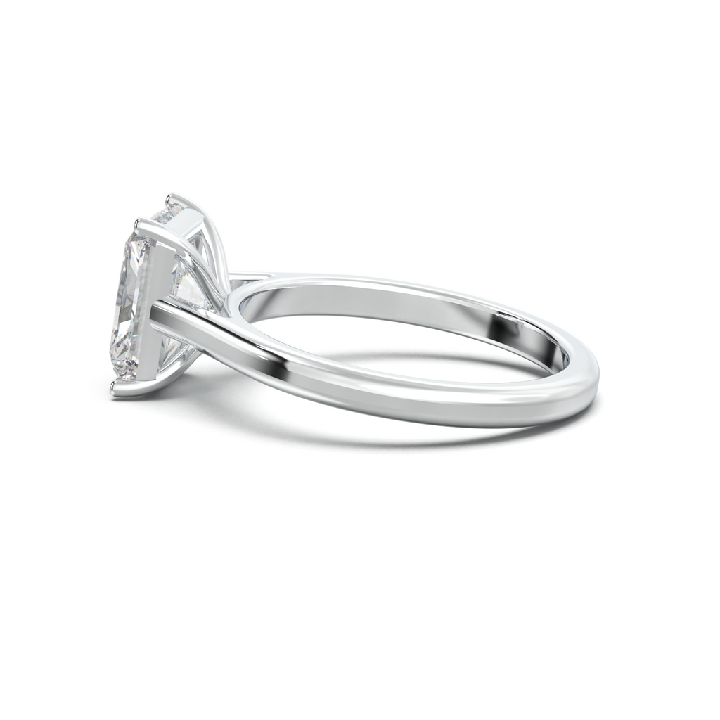Radiant Solitaire Engagement Ring