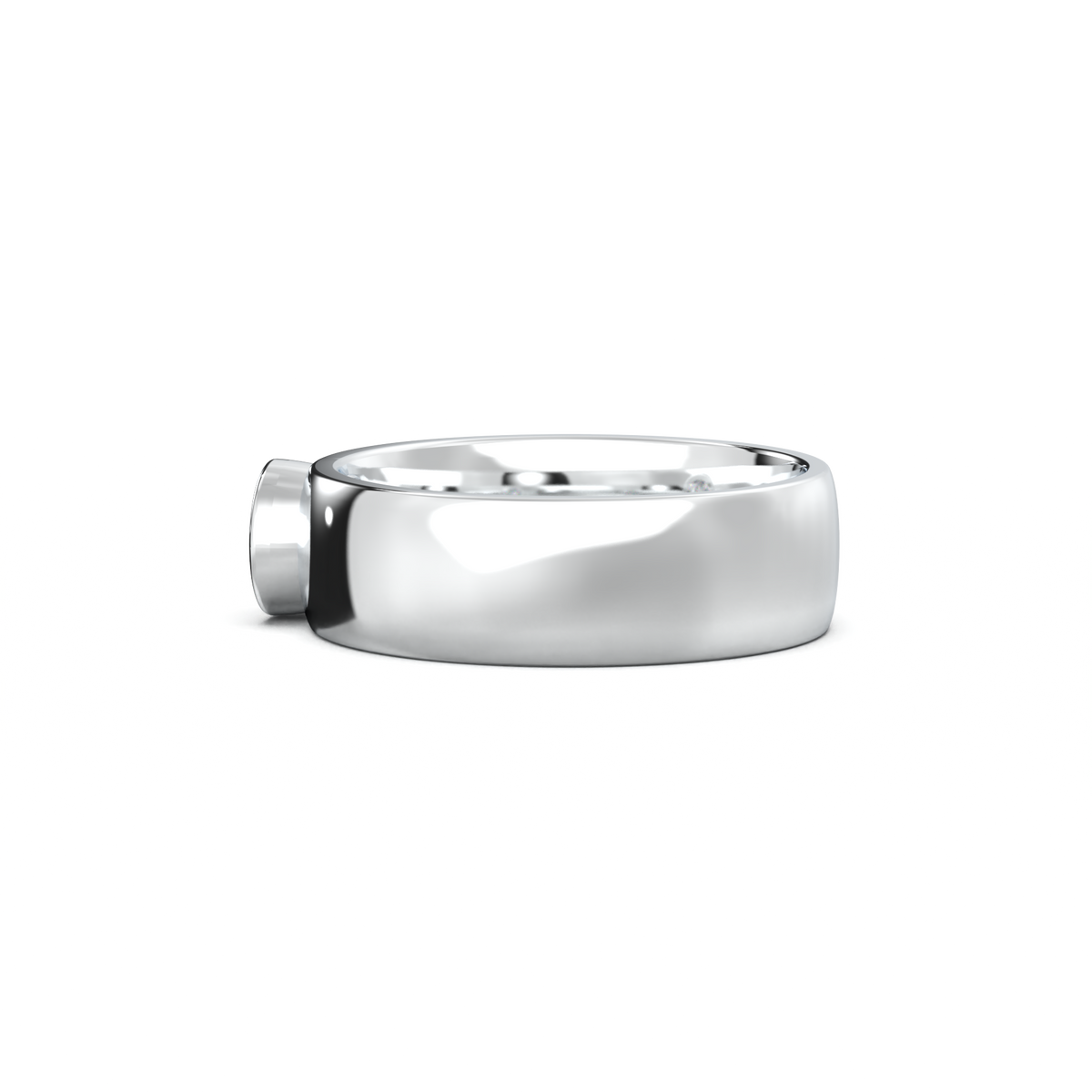 Round Bezel Men's Band