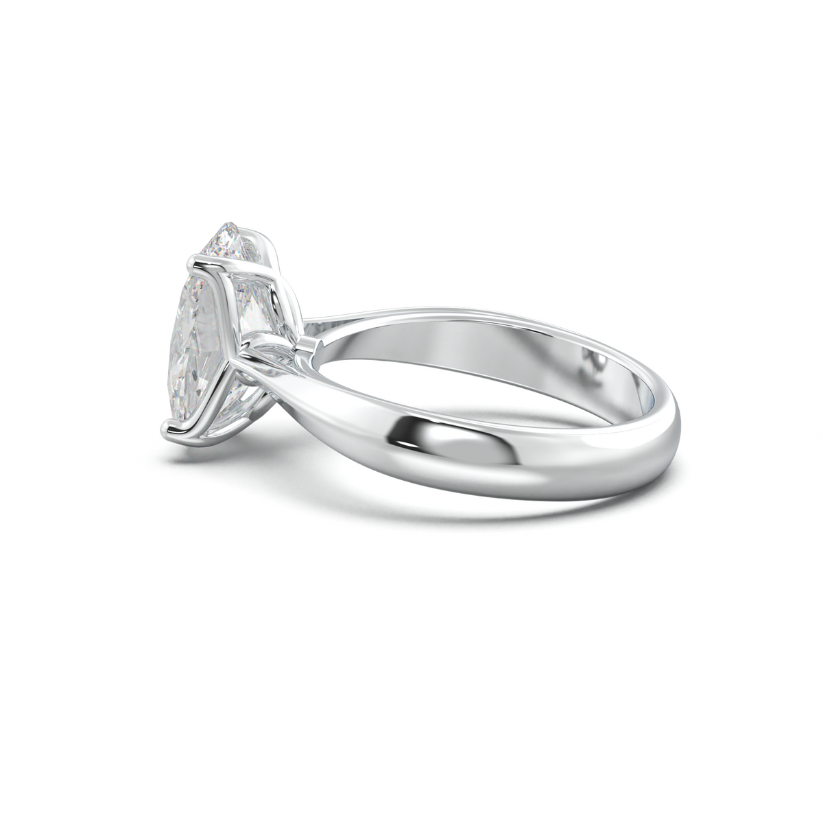 Oval Solitaire Engagement Ring