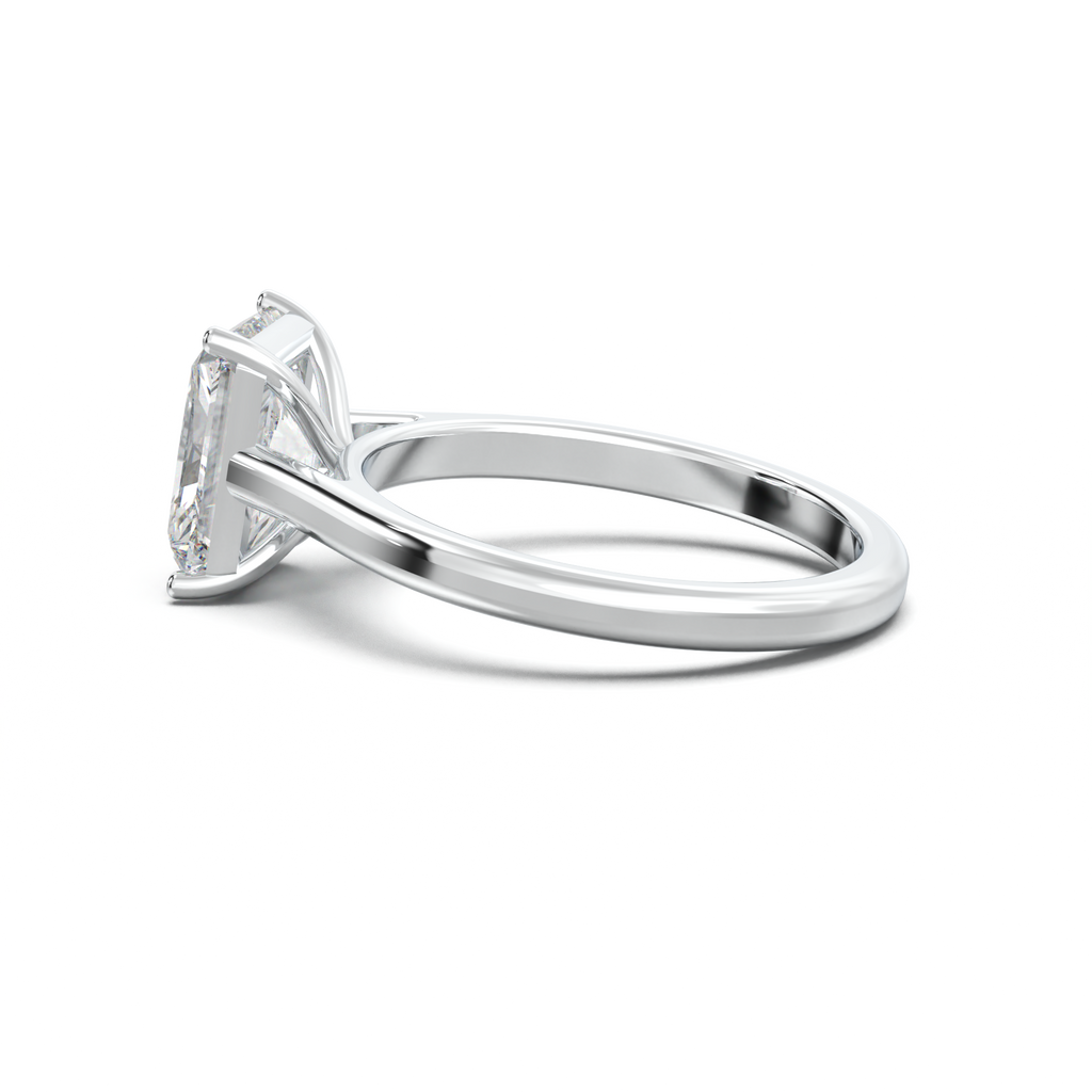 Radiant Solitaire Engagement Ring