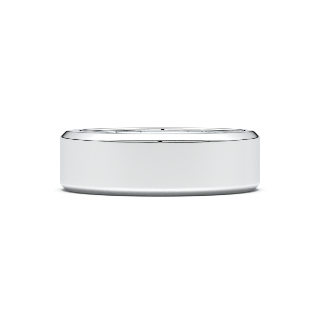 Flush-Set Round Men's Band