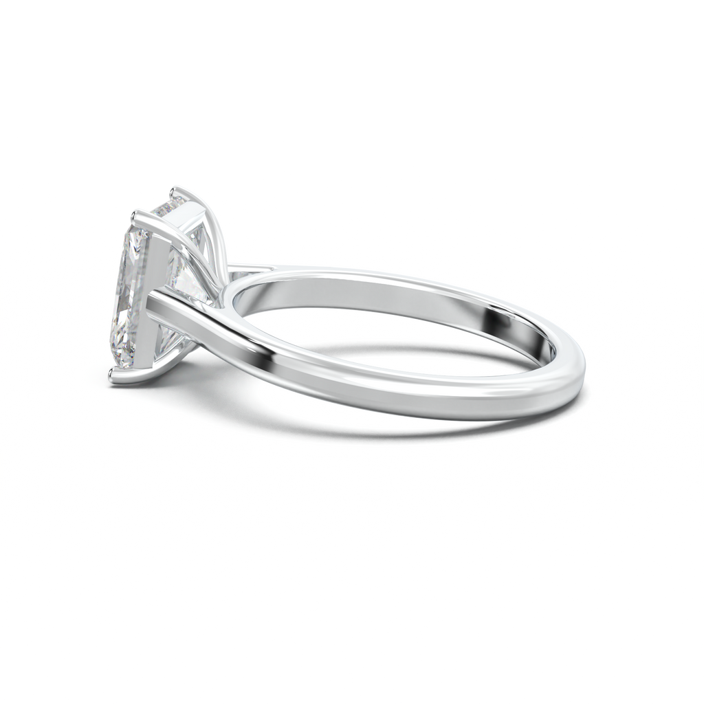 Radiant Solitaire Engagement Ring