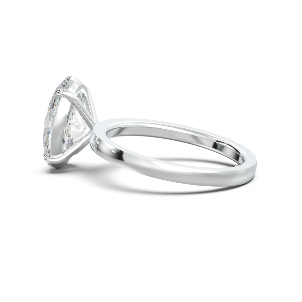 Oval Solitaire Engagement Ring
