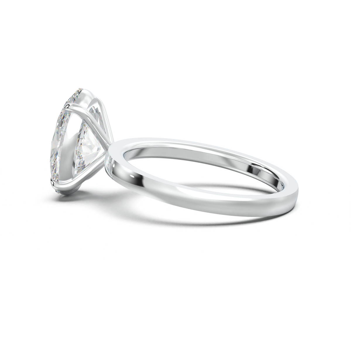 Oval Solitaire Engagement Ring