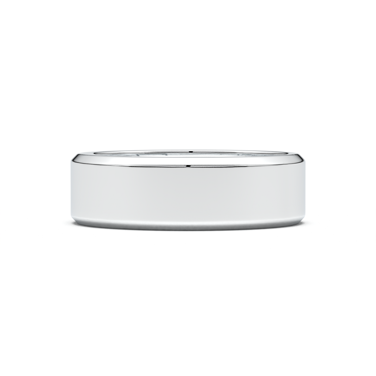 Flush-Set Round Men's Band