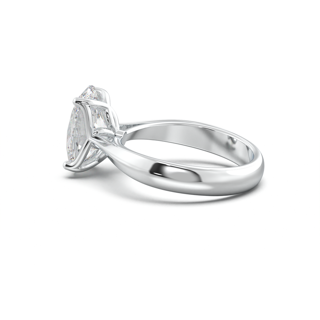 Oval Solitaire Engagement Ring