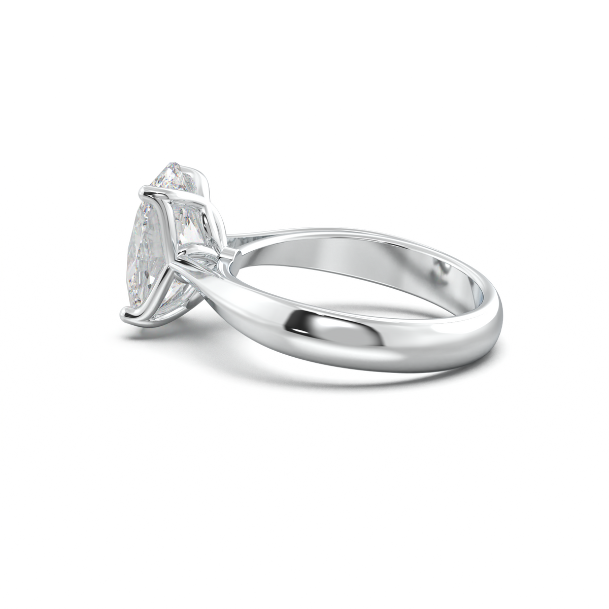 Oval Solitaire Engagement Ring