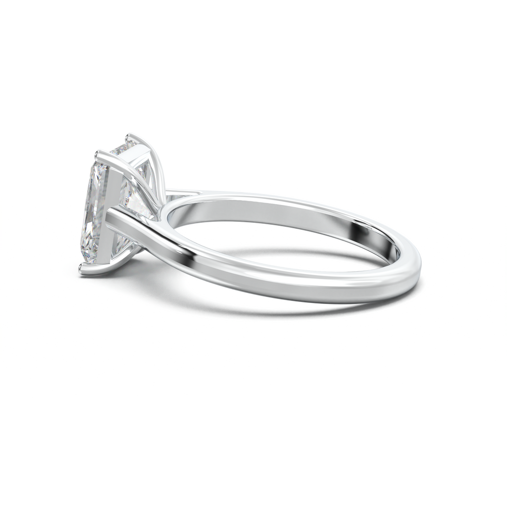 Radiant Solitaire Engagement Ring