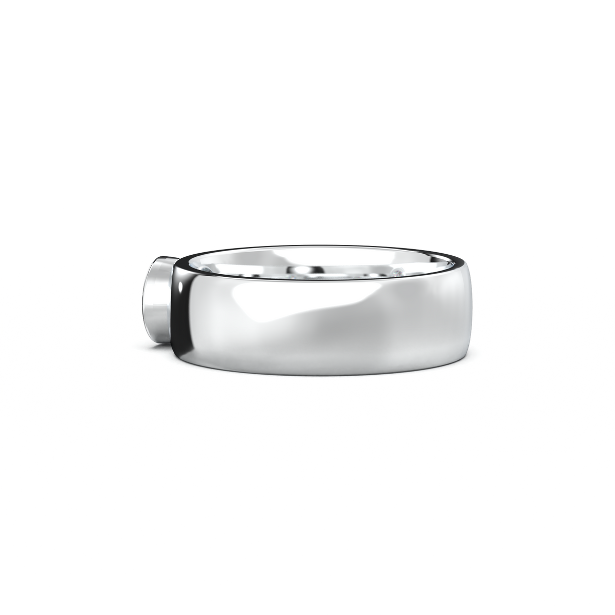 Round Bezel Men's Band