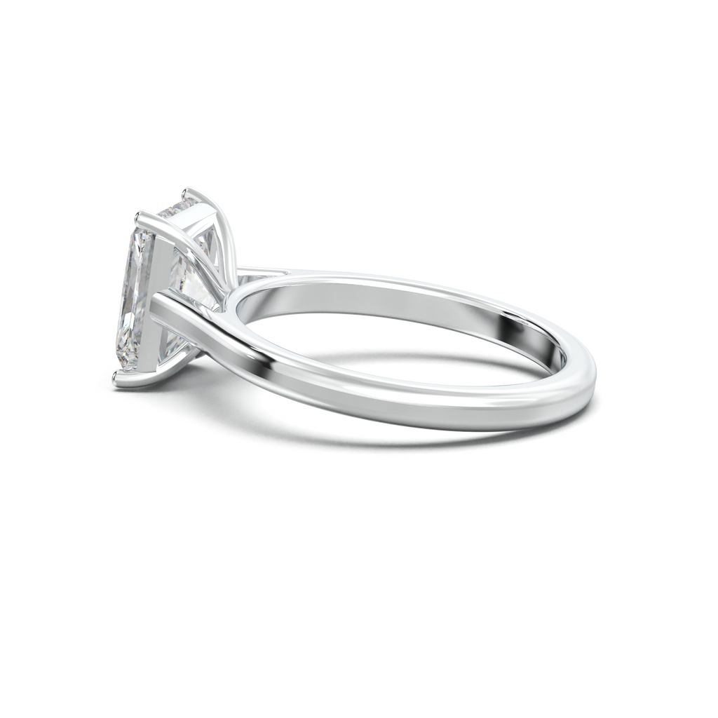 Radiant Solitaire Engagement Ring