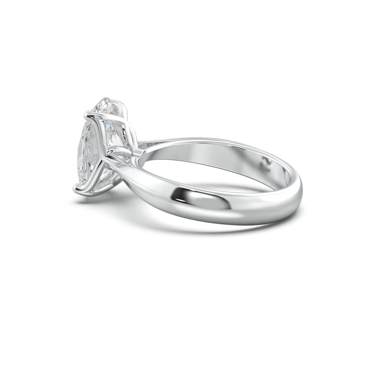 Oval Solitaire Engagement Ring