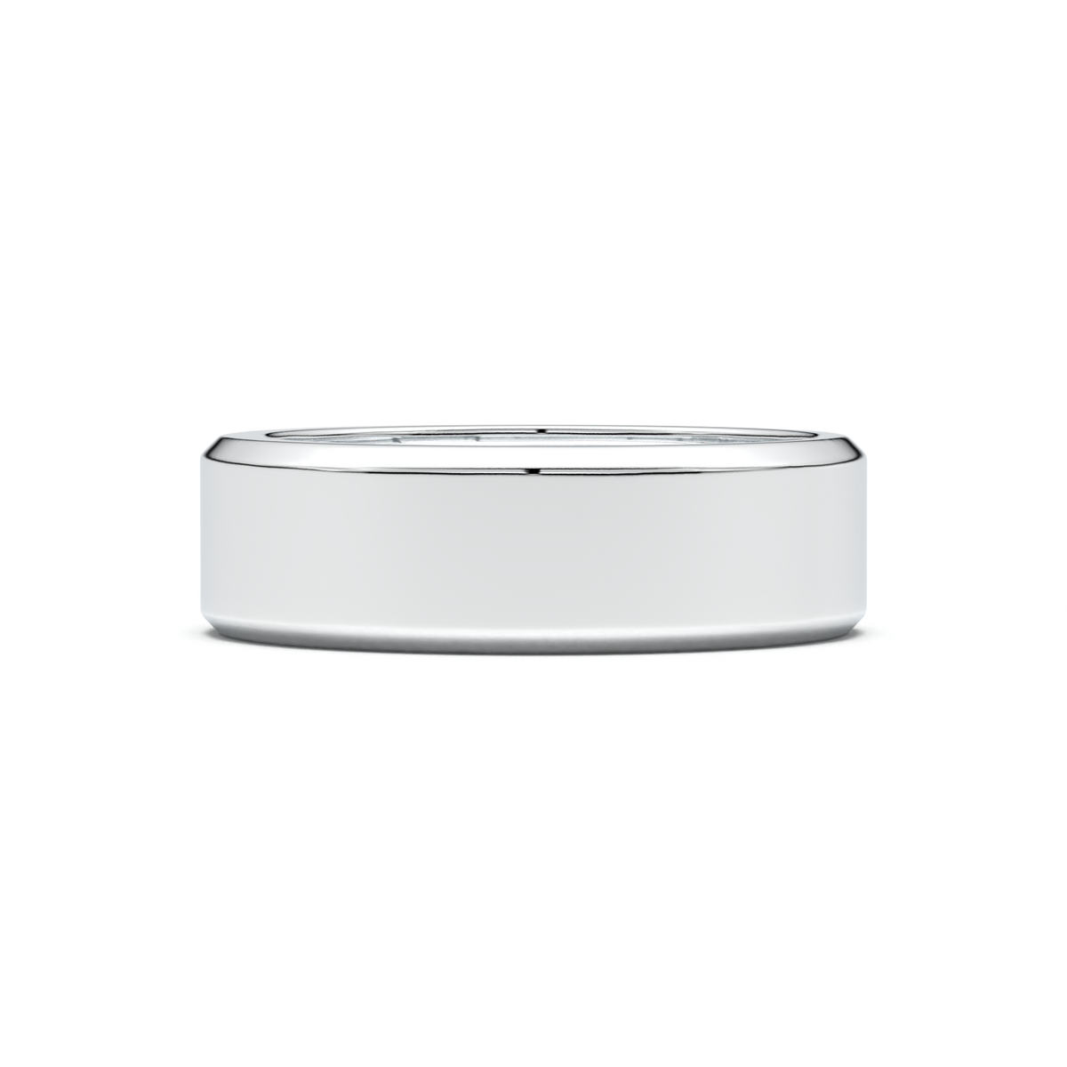 Flush-Set Round Men's Band