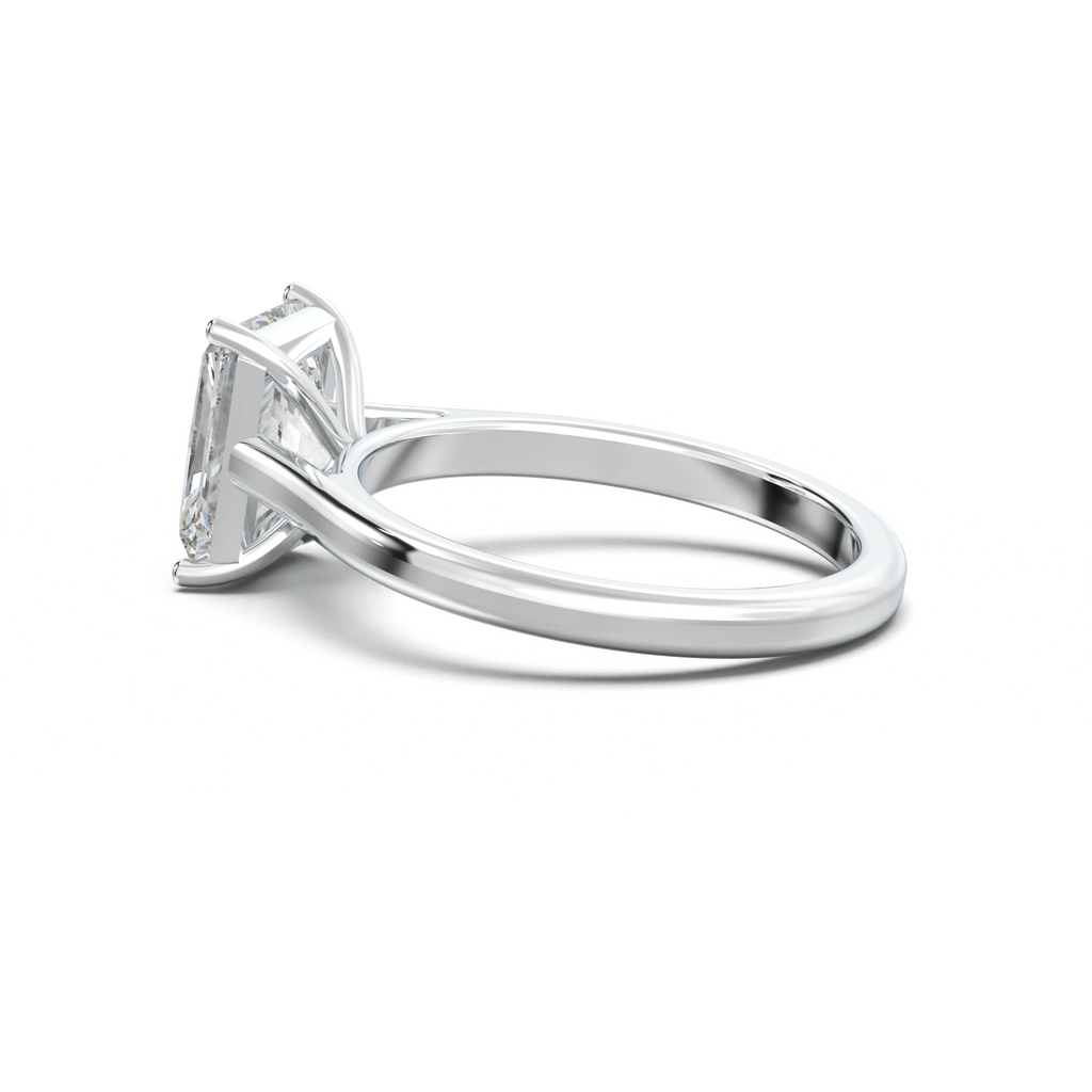 Radiant Solitaire Engagement Ring