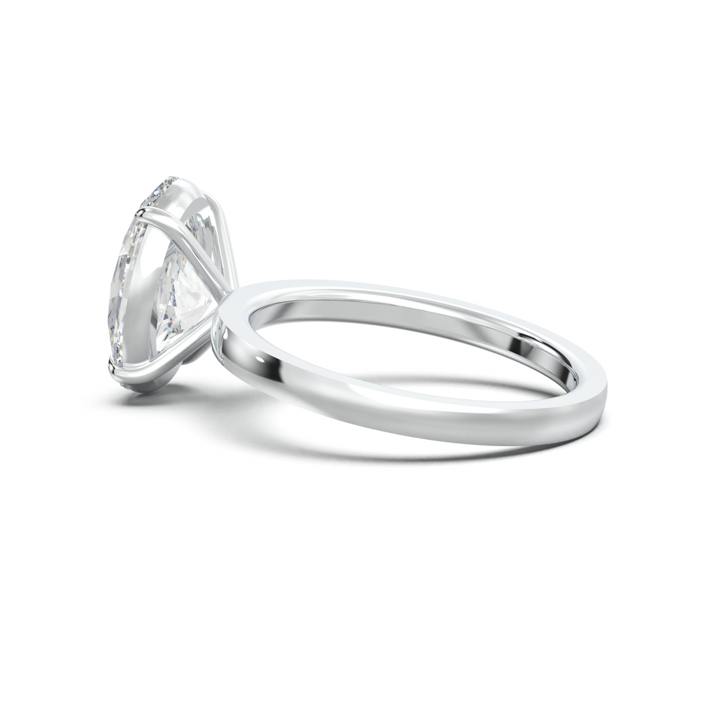 Oval Solitaire Engagement Ring