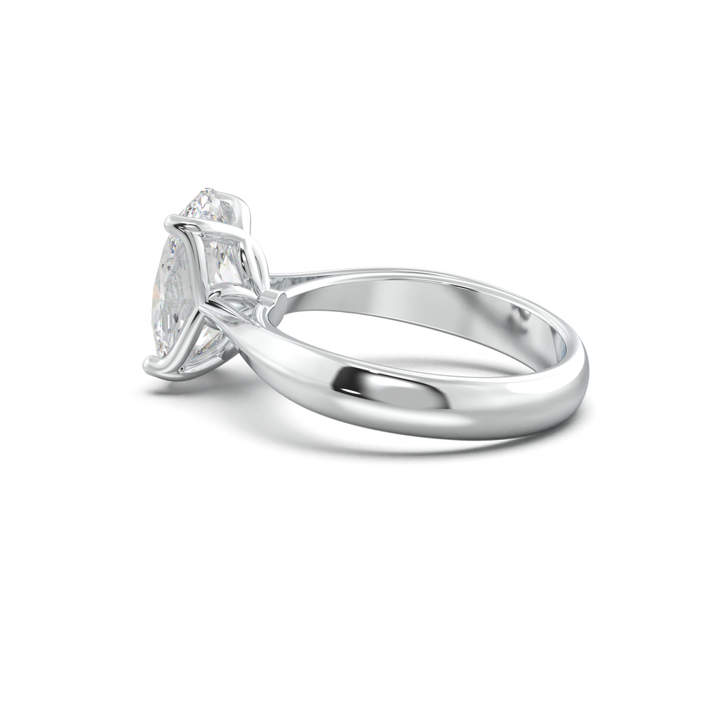 Oval Solitaire Engagement Ring