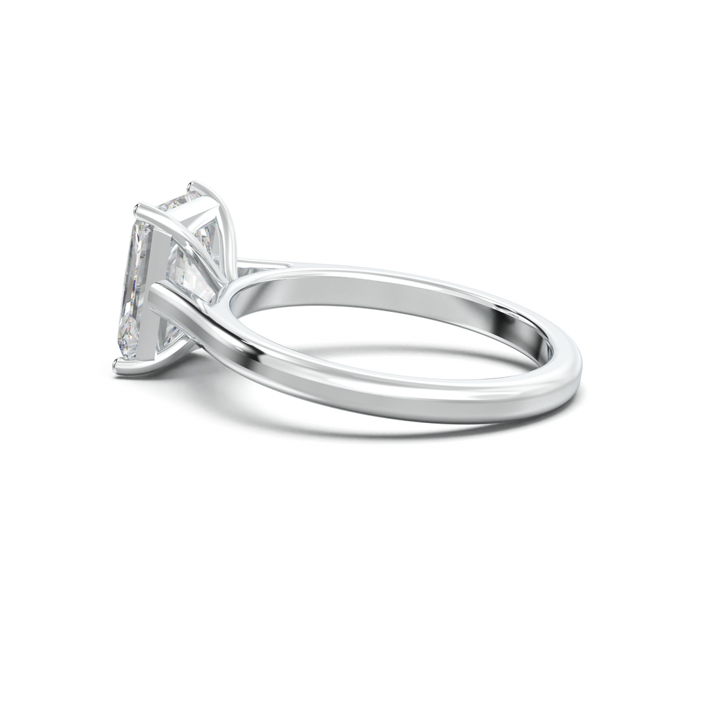Radiant Solitaire Engagement Ring