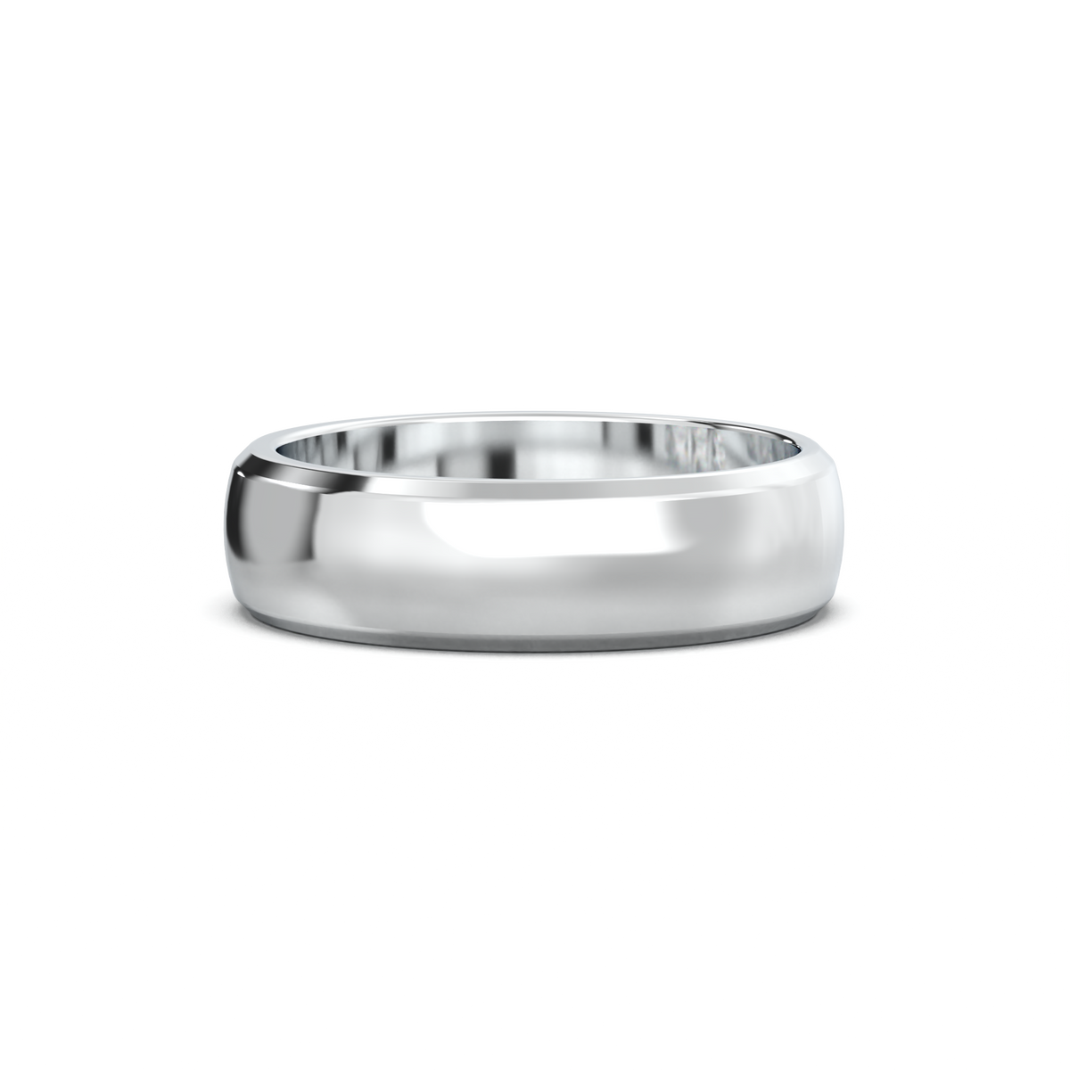 Three-Emerald Inlay Men's Band