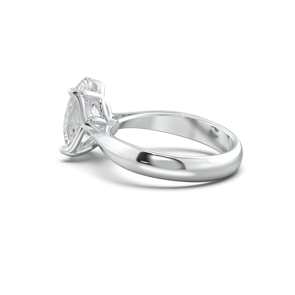 Oval Solitaire Engagement Ring