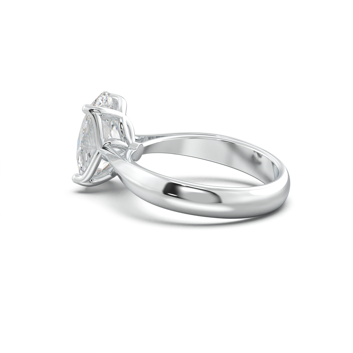 Oval Solitaire Engagement Ring
