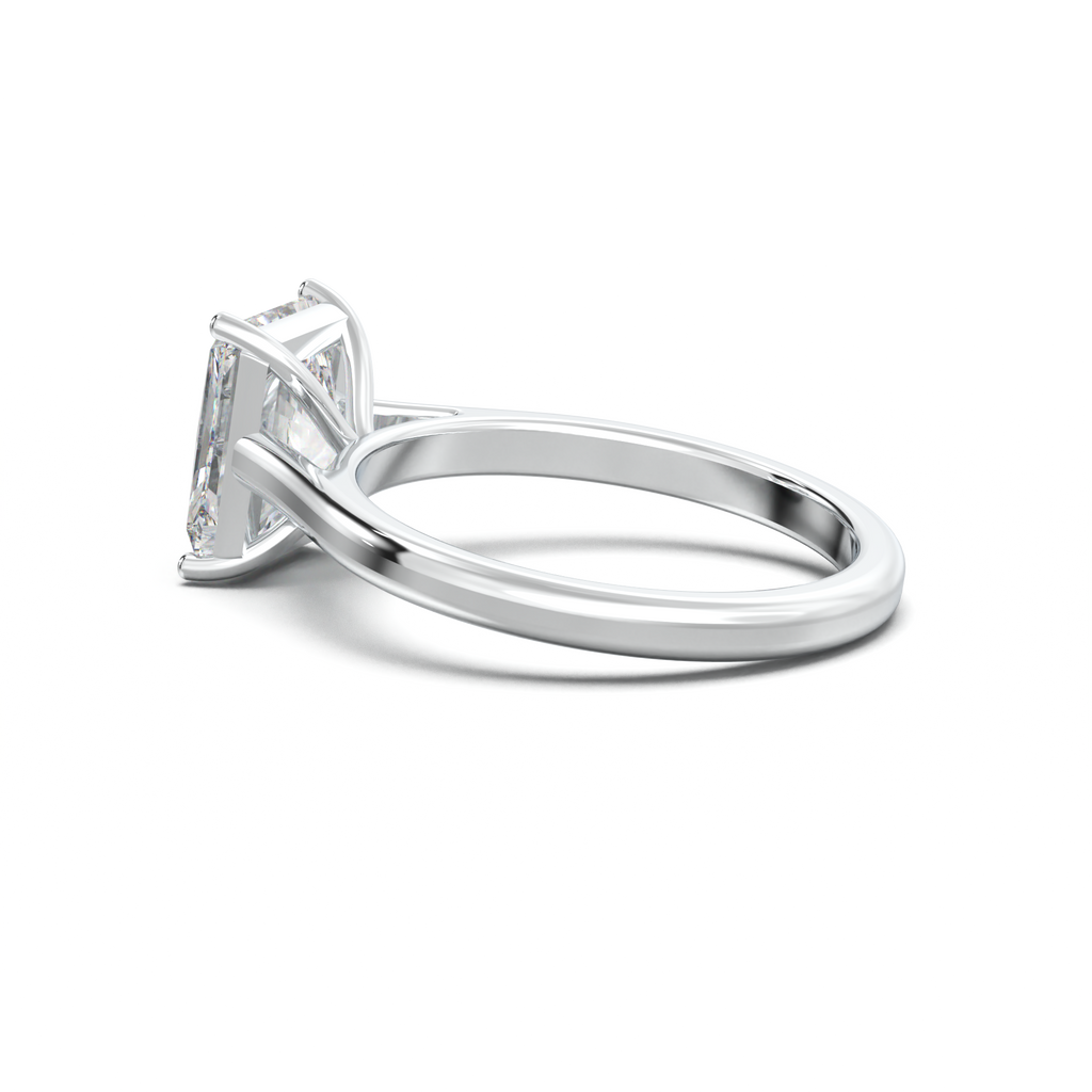 Radiant Solitaire Engagement Ring
