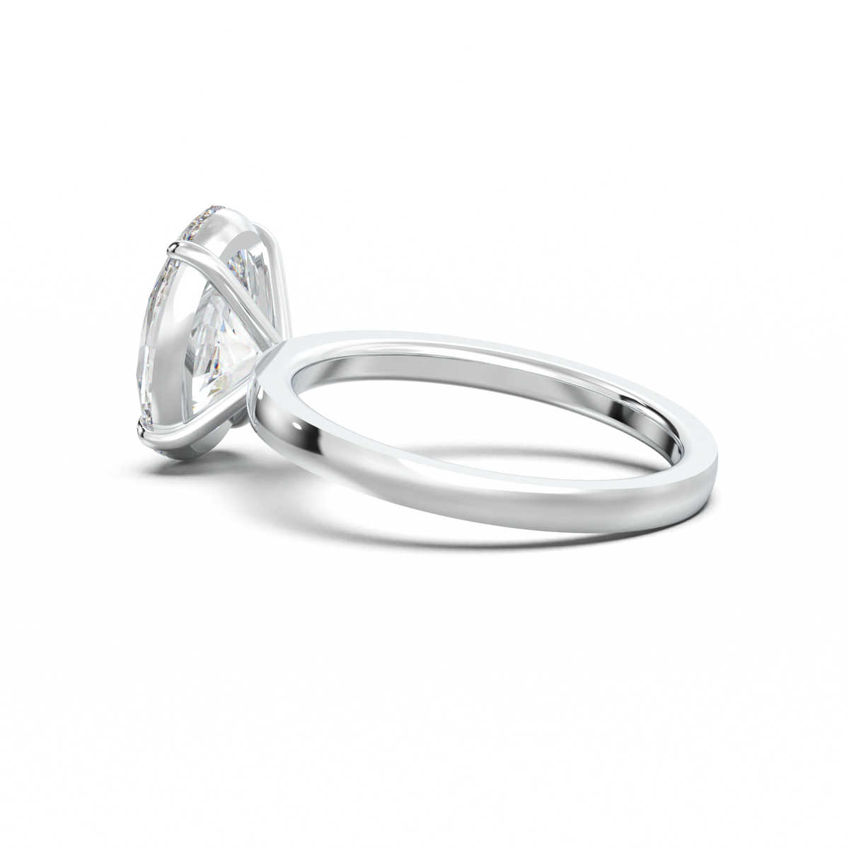 Oval Solitaire Engagement Ring