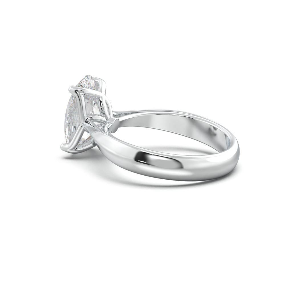 Oval Solitaire Engagement Ring