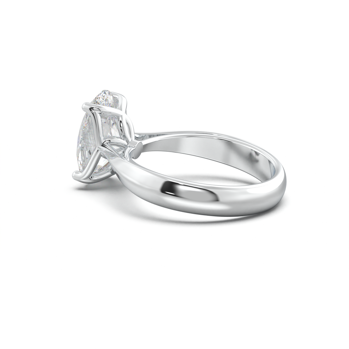 Oval Solitaire Engagement Ring