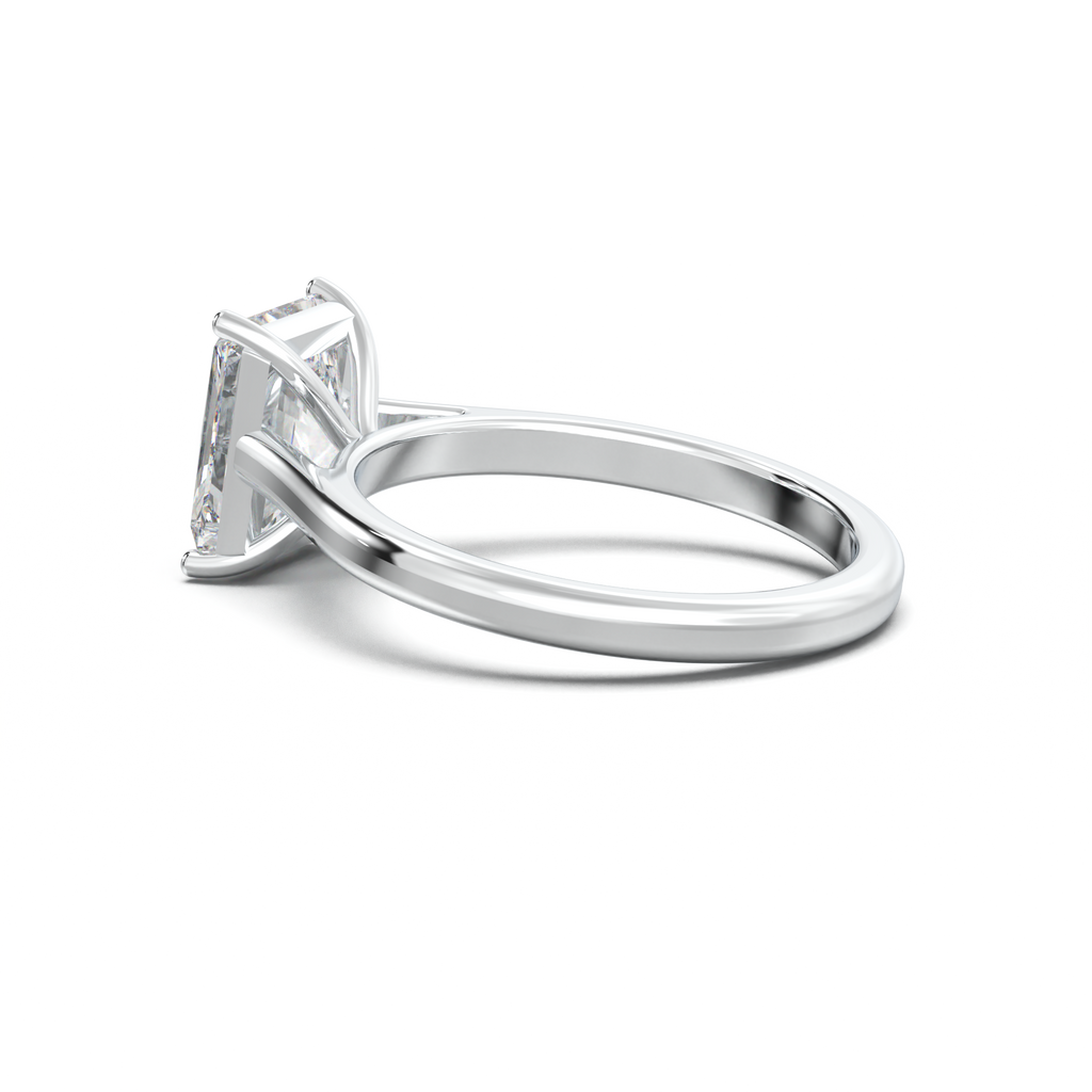 Radiant Solitaire Engagement Ring
