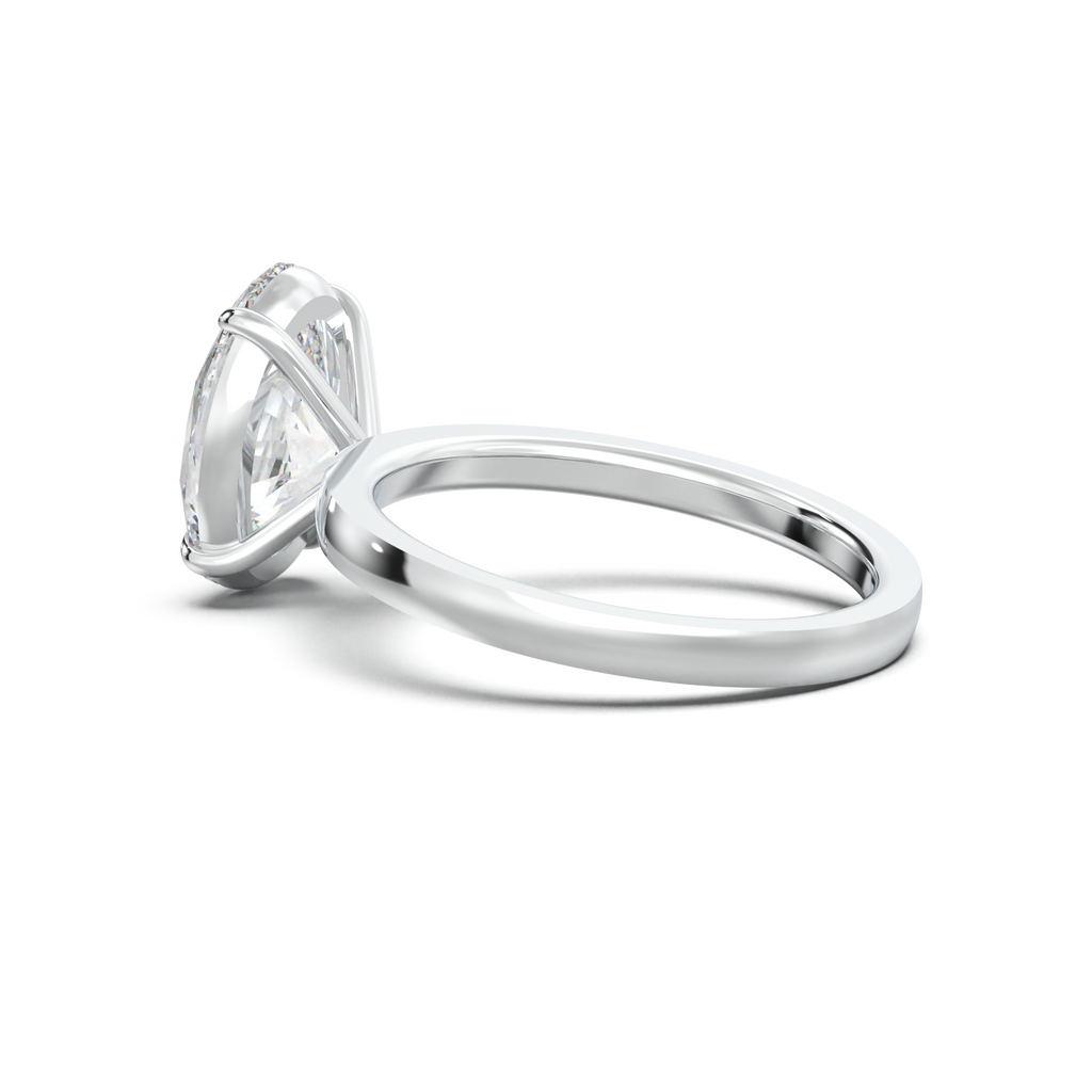 Oval Solitaire Engagement Ring