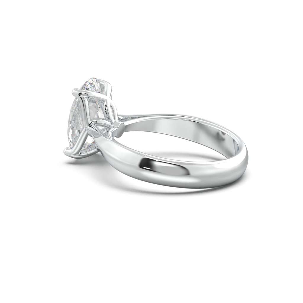 Oval Solitaire Engagement Ring