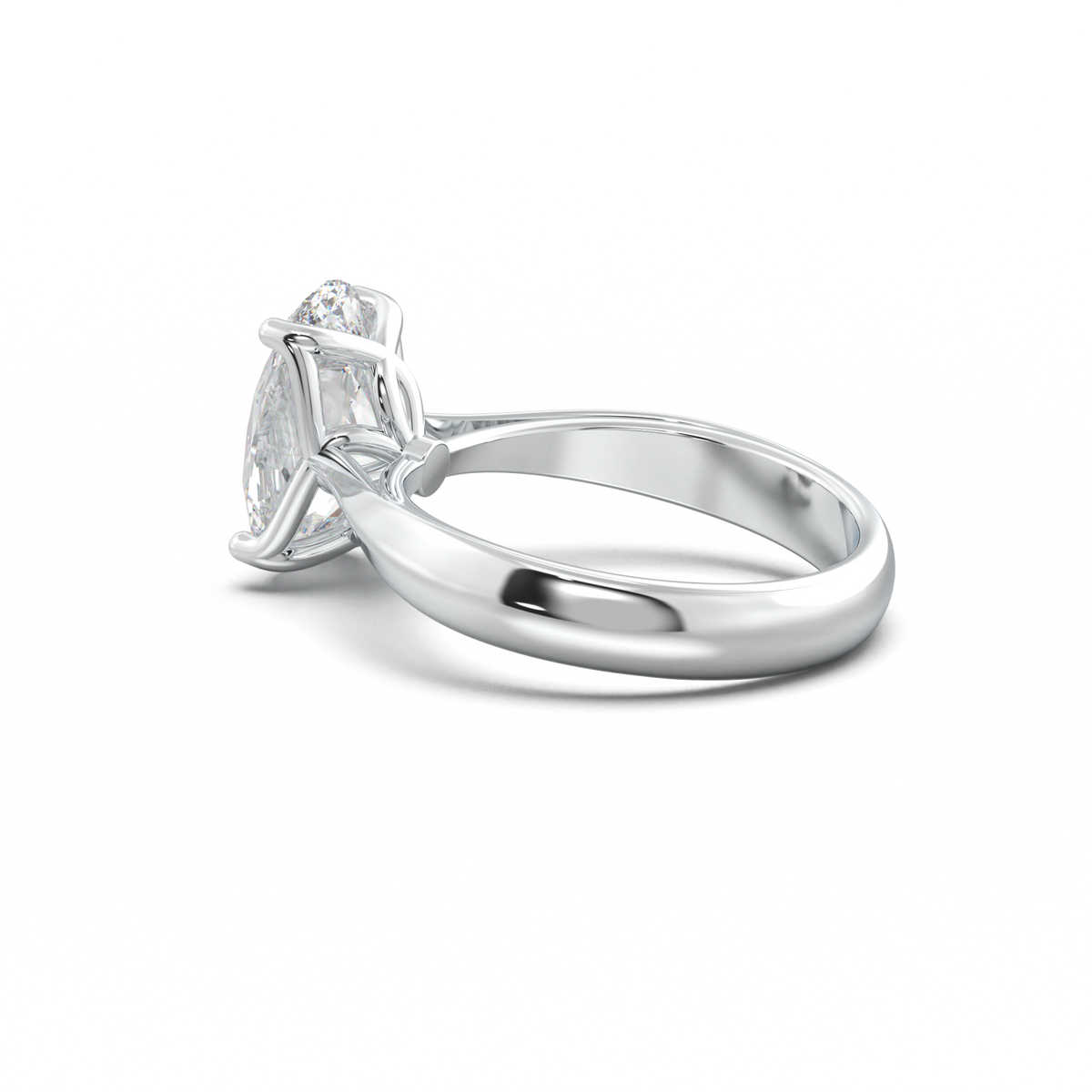 Oval Solitaire Engagement Ring