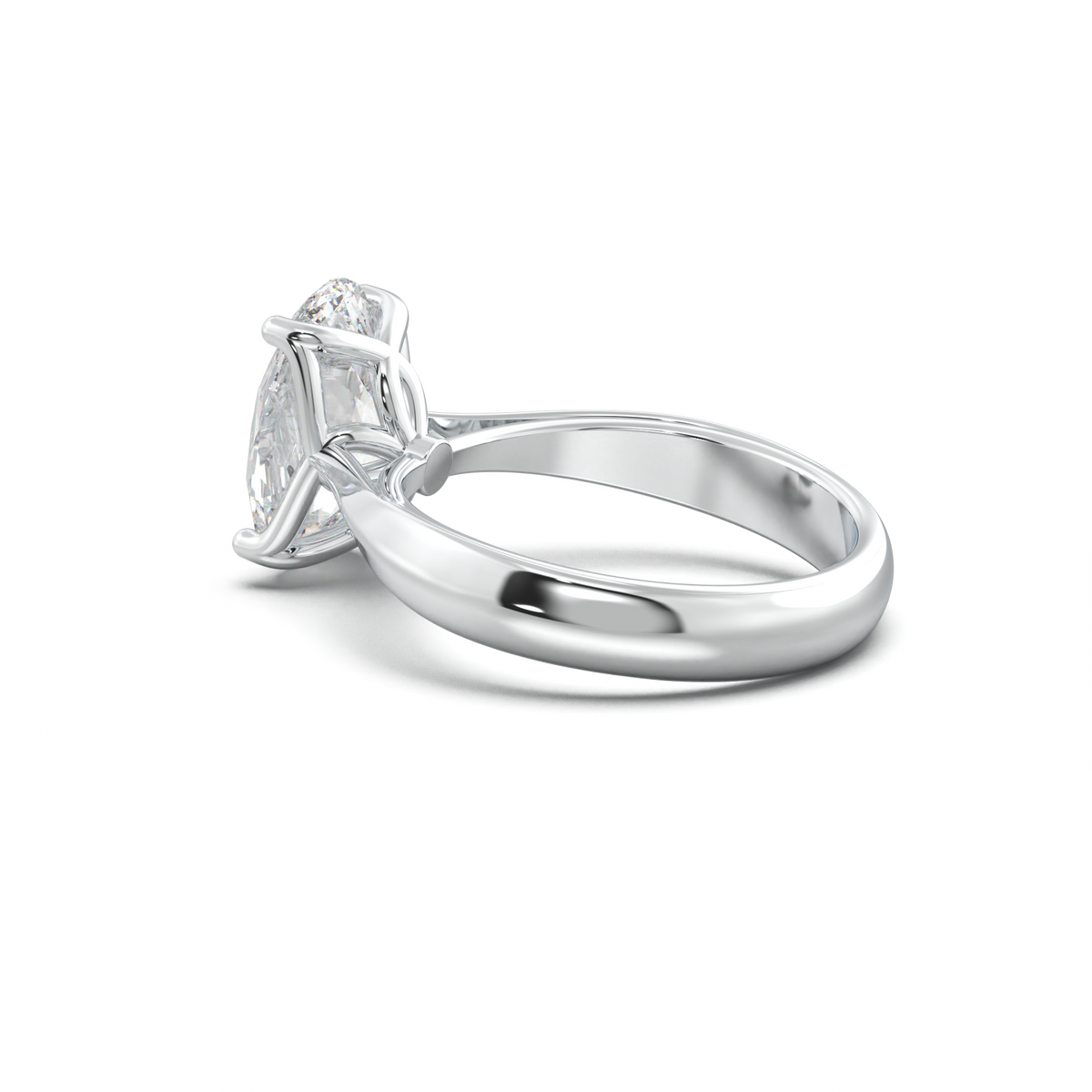 Oval Solitaire Engagement Ring