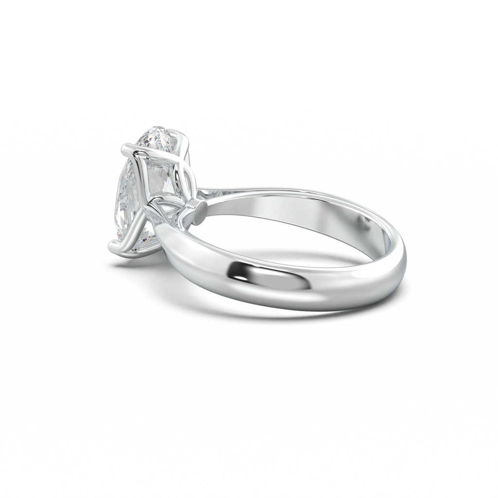 Oval Solitaire Engagement Ring