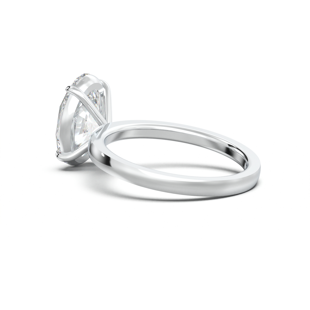 Oval Solitaire Engagement Ring