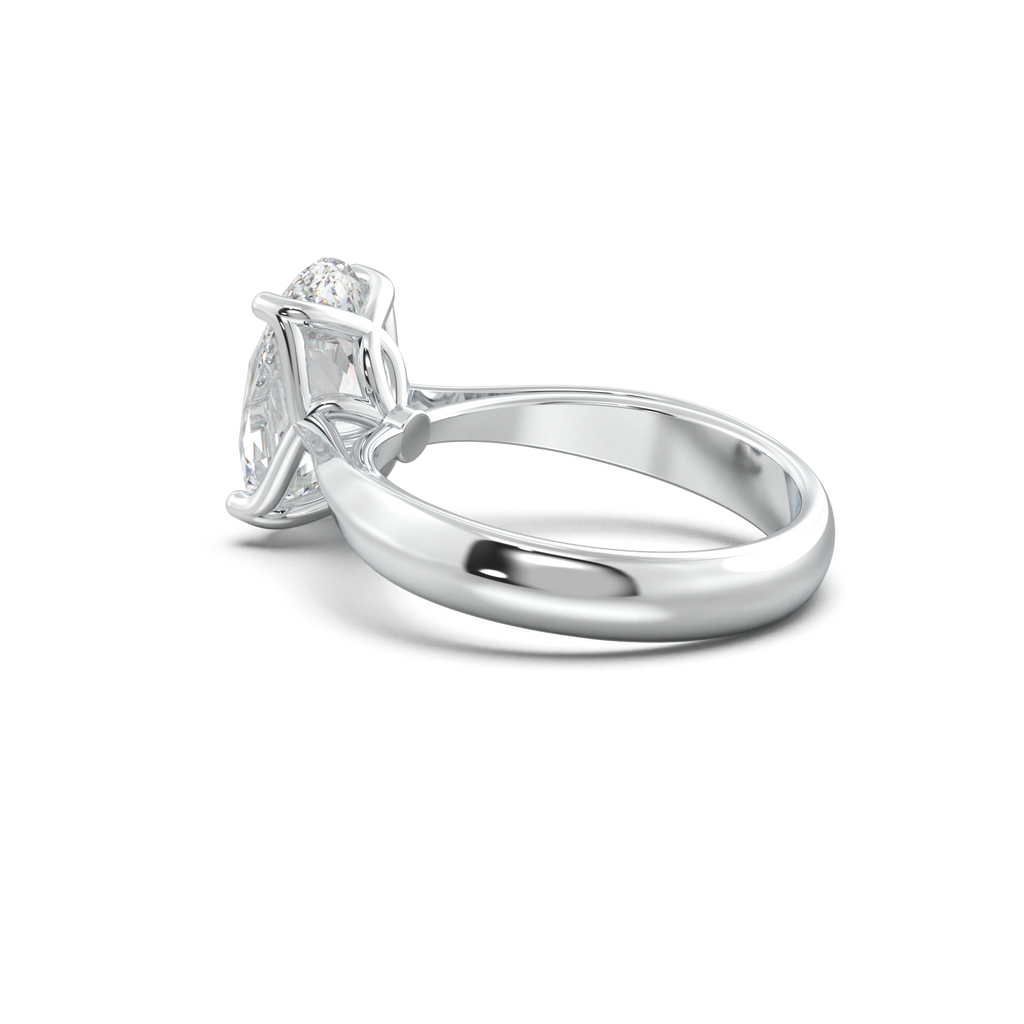 Oval Solitaire Engagement Ring