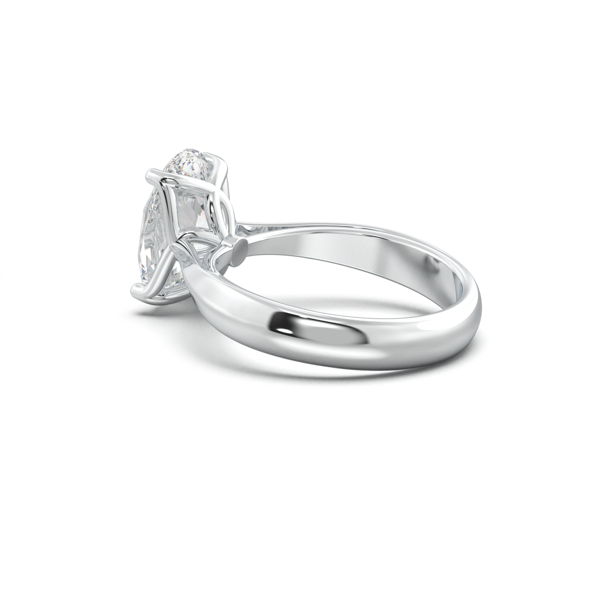 Oval Solitaire Engagement Ring